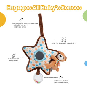 Nuluv Bear on Star Soft Hanging Toy | The Mom Store India - Hanging Toy