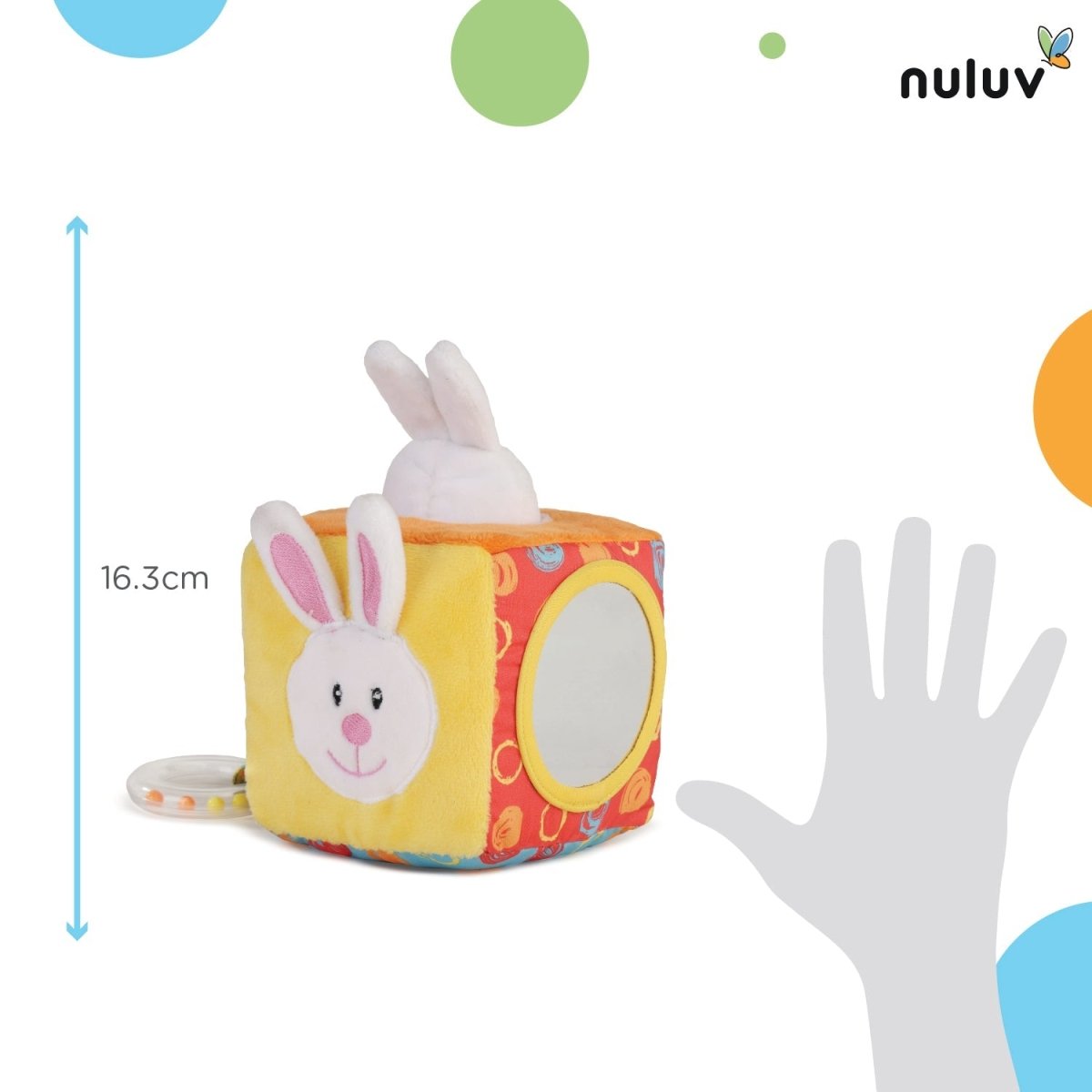 Nuluv Bunny Cube- Magic Trick Mirror Rabbit - NU-I-0003