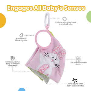 Nuluv Butterfly Soft Hanging Book | The Mom Store - Activity Book
