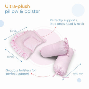 Nuluv Cotton 4 Pcs Gadda Set - Unicorn Birth+ to 6M - NLGS002