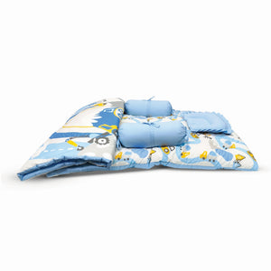 Nuluv Cotton 5 PC Baby Gadda Set - Transport Birth+ to 6M - NLGSC001