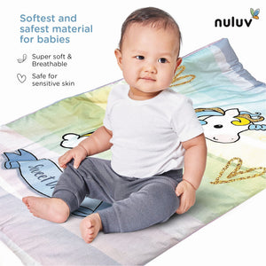 Nuluv Cotton 5 PC Baby Gadda Set - Unicorn Birth+ to 6M - NLGSC002