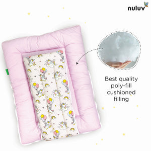 Nuluv Cotton Carry Nest - Unicorn Birth+ to 6M - NLCN002