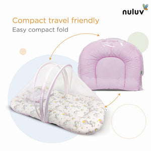 Nuluv Cotton Mosquito Net Set - Unicorn Birth+ to 6M - NLMN002