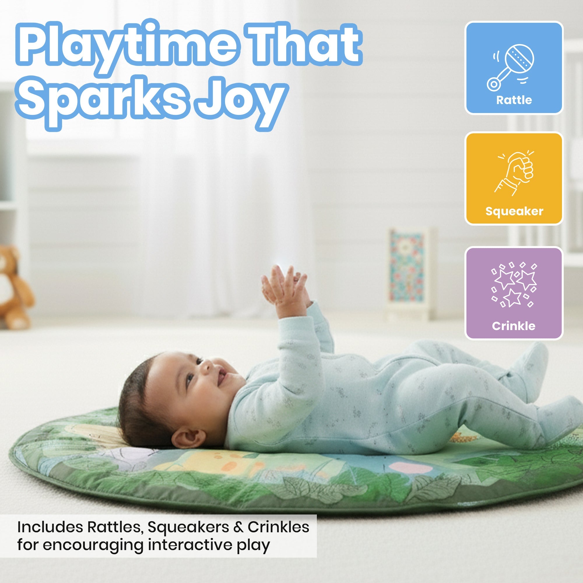 Nuluv - Play Gym - Nuluv Cotton Primuam Playgym - NU - I - 0075