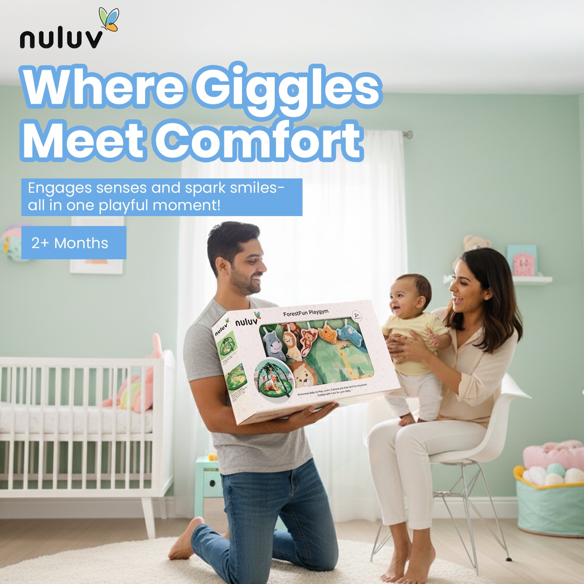 Nuluv - Play Gym - Nuluv Cotton Primuam Playgym - NU - I - 0075