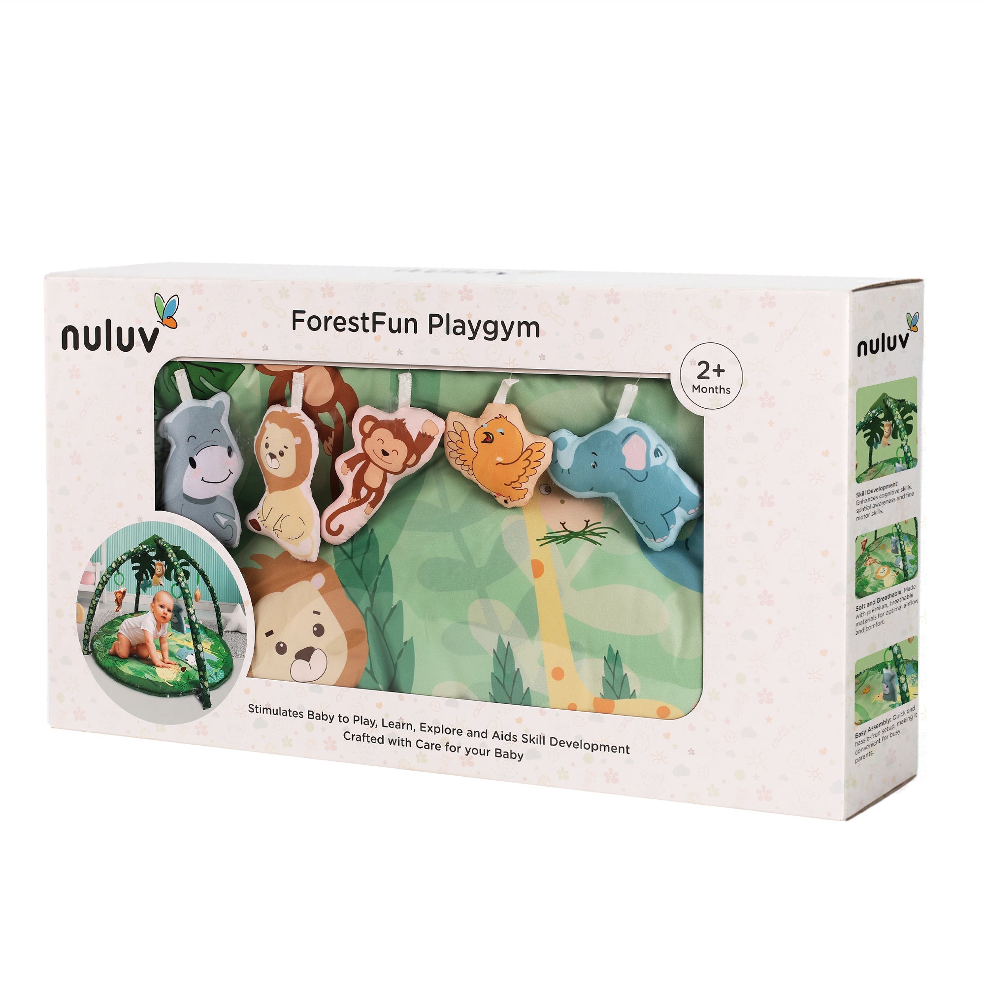 Nuluv - Play Gym - Nuluv Cotton Primuam Playgym - NU - I - 0075