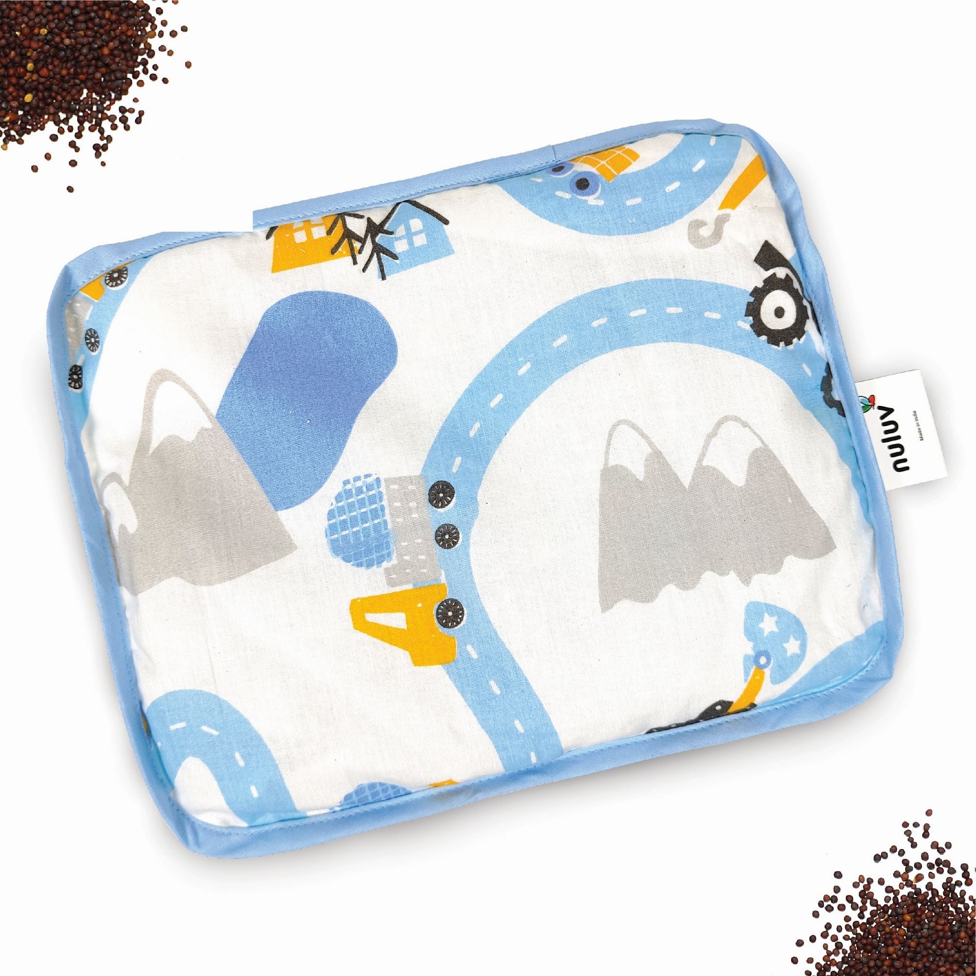 Nuluv Cotton Rai Pillow - Transport Birth+ to 6M - NLRP001