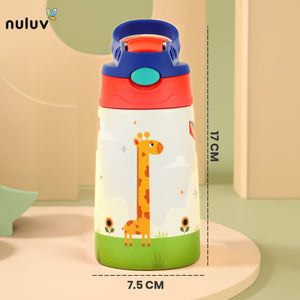 Nuluv - Sippers - Nuluv Giraffe Steel Spout Sipper - NUL - SSSB - 004