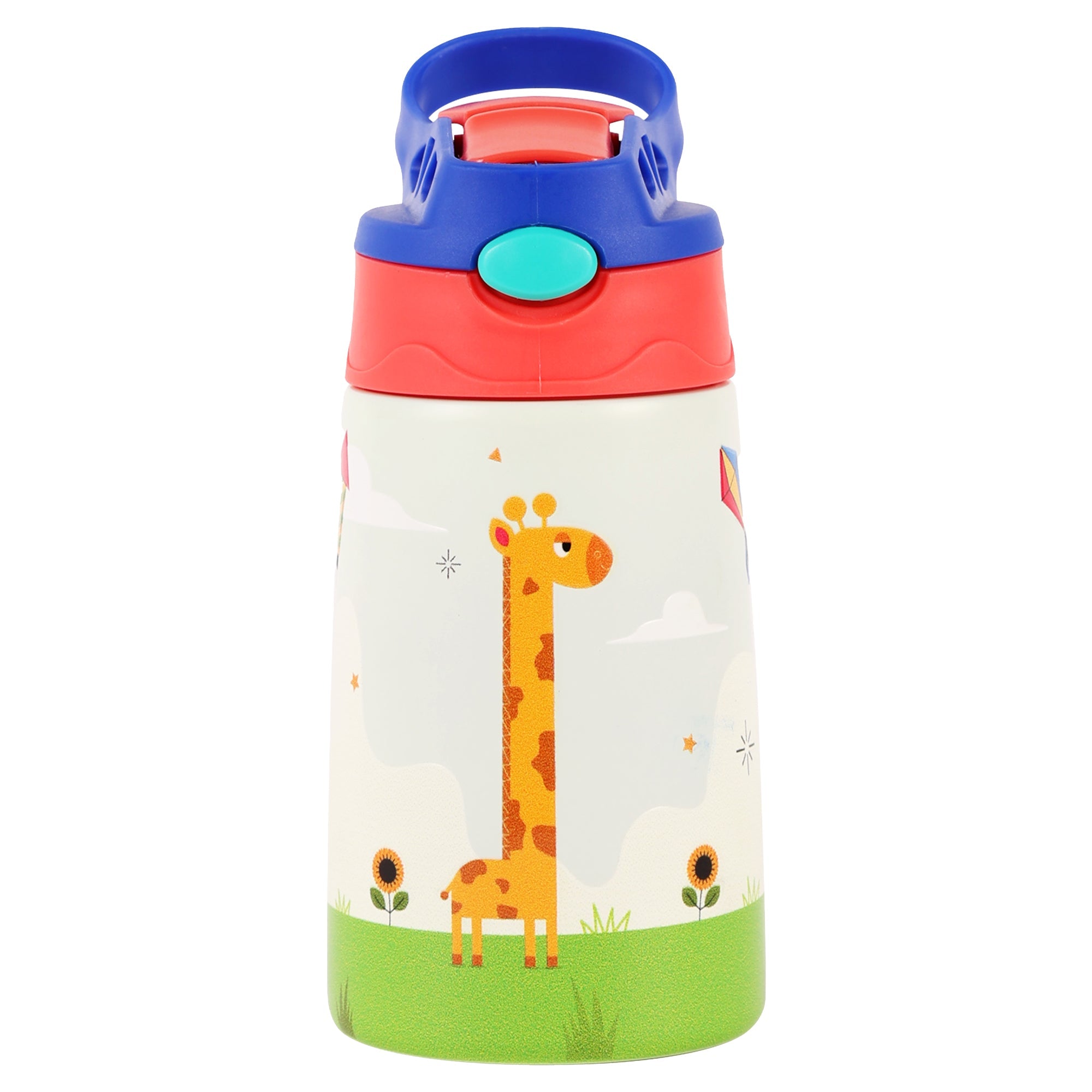 Nuluv - Sippers - Nuluv Giraffe Steel Spout Sipper - NUL - SSSB - 004