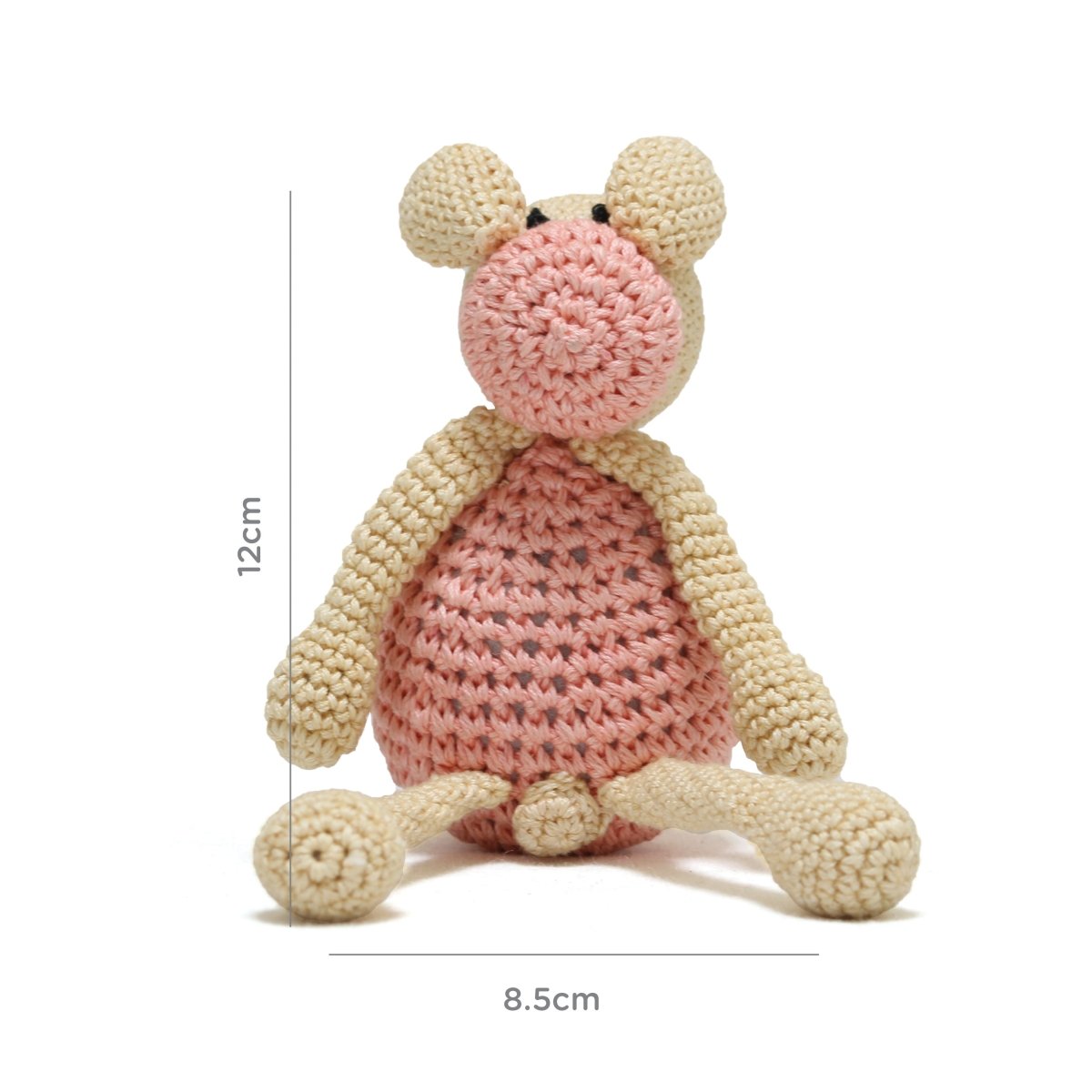 Nuluv-Happy Threads Amigurumi Soft Toy- Cheerful Sheep - STPES400