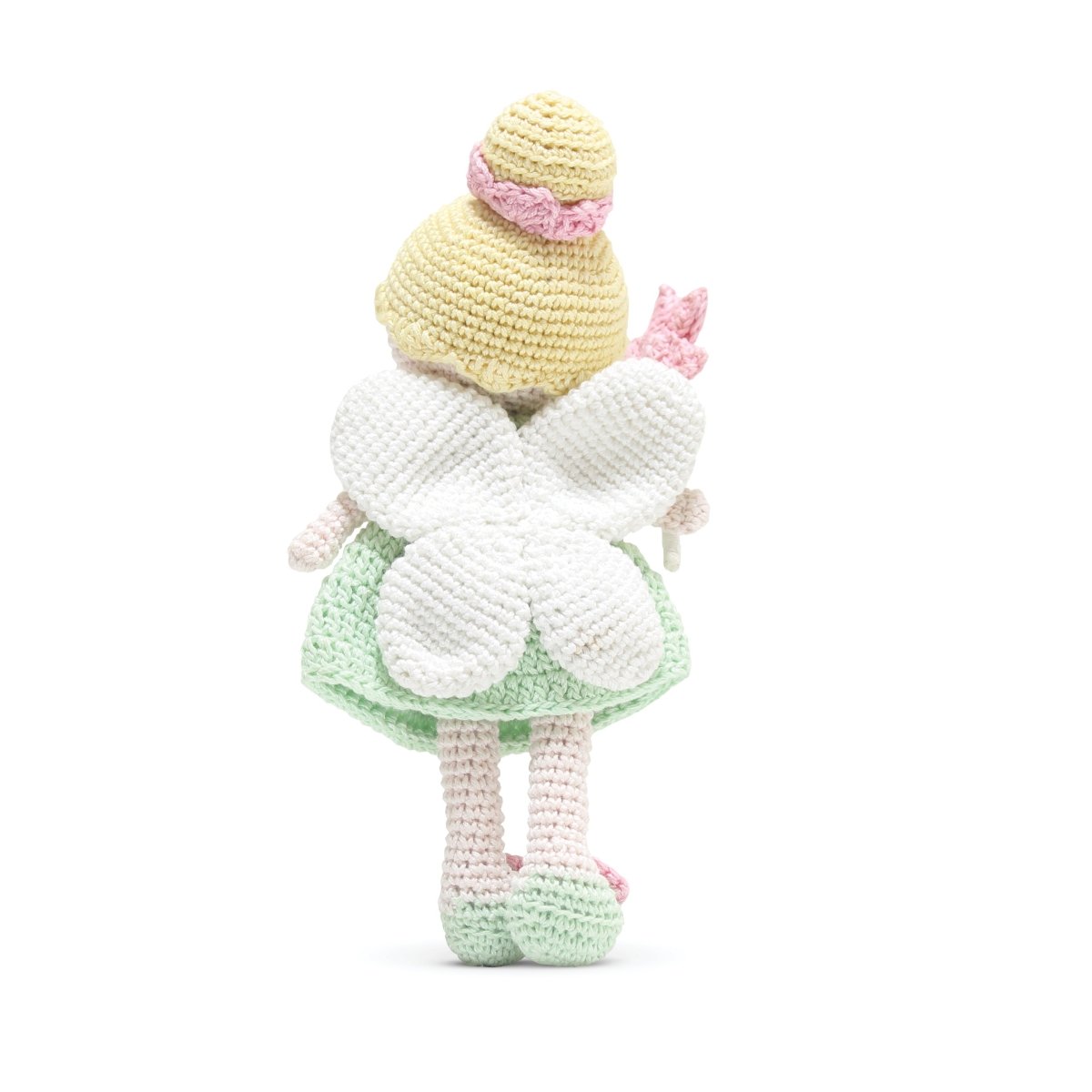 Nuluv-Happy Threads- Fairy Doll Pastel Green With Wand - FSGMW676