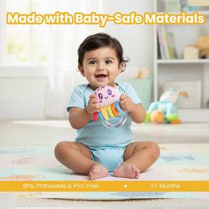Nuluv Jelly Rattle Hanging Soft Toy | The Mom Store India - Hanging Toy