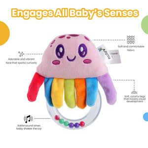 Nuluv Jelly Rattle Hanging Soft Toy | The Mom Store India - Hanging Toy