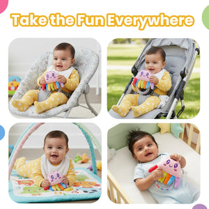 Nuluv Jelly Rattle Hanging Soft Toy | The Mom Store India - Hanging Toy