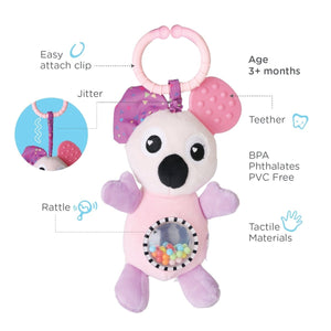 Nuluv Jittery Koala- with Rattle - NU-I-0001