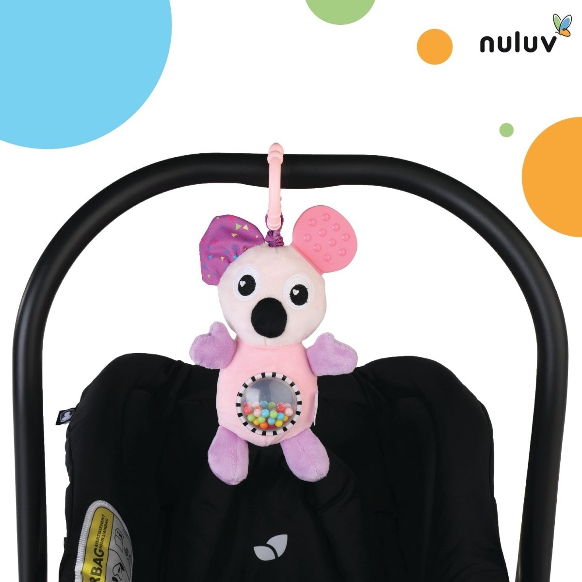 Nuluv Jittery Koala- with Rattle - NU-I-0001