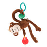 Nuluv Jittery Monkey Baby Toy, Vibrating Plush with Soft Fabric - NU - I - 0024