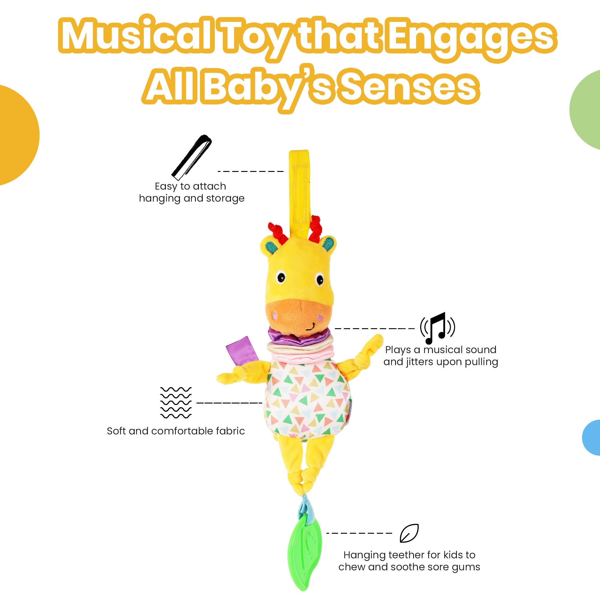 Nuluv - Soft Toy - Nuluv Jittery Musical Moo Soft Toys - NU - I - 0042