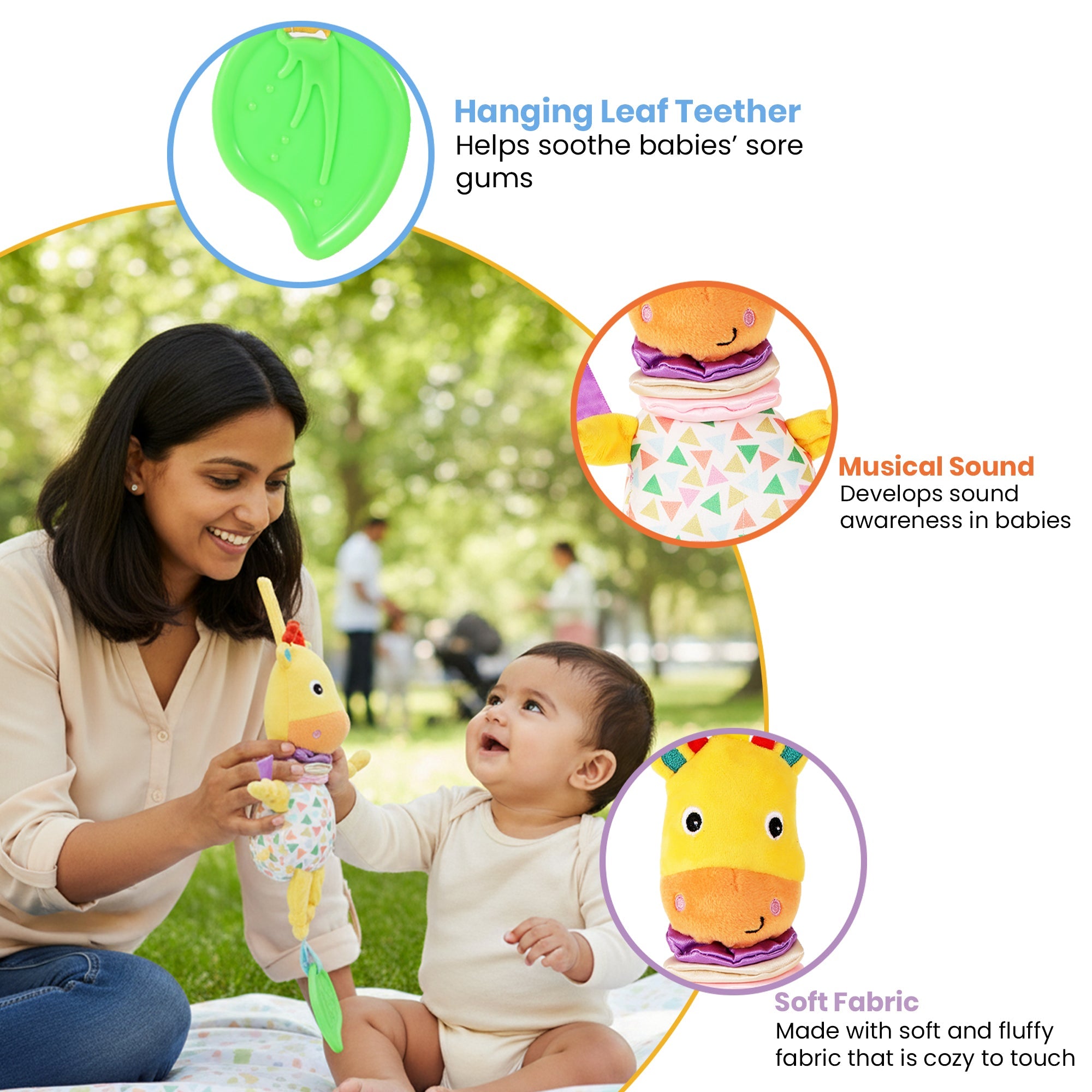 Nuluv - Soft Toy - Nuluv Jittery Musical Moo Soft Toys - NU - I - 0042