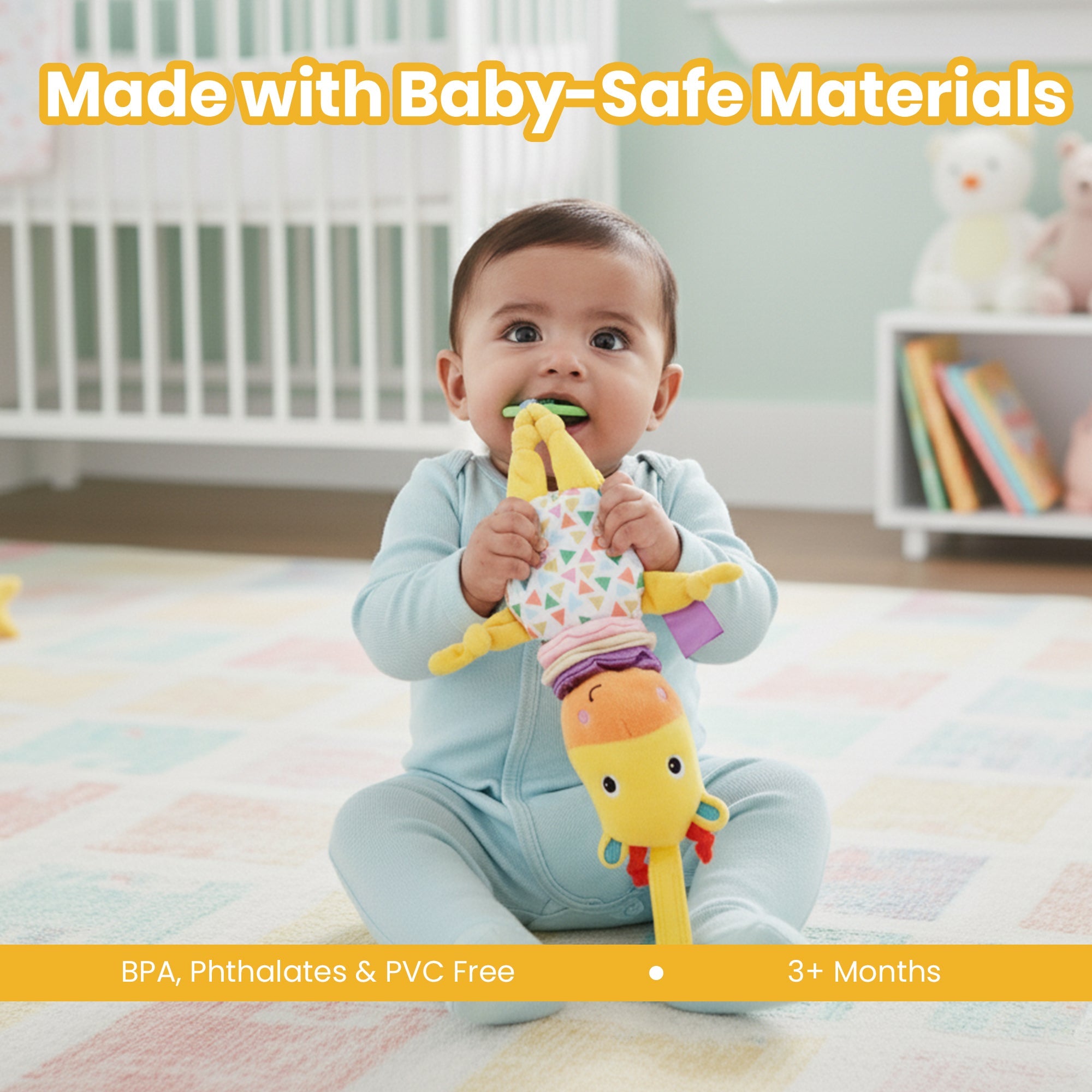 Nuluv - Soft Toy - Nuluv Jittery Musical Moo Soft Toys - NU - I - 0042