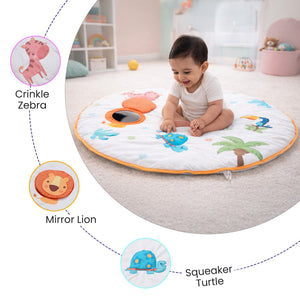 Nuluv Jungle Jamboree Play Gym – Safe Sensory Fun - Play Gym