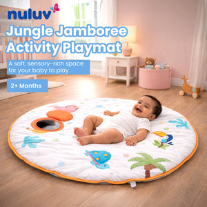 Nuluv Jungle Jamboree Play Gym – Safe Sensory Fun - Play Gym