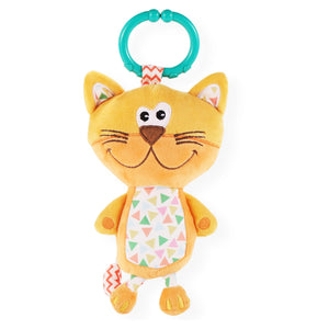 Nuluv Kitty Musical Soft Toy for Babies, Plush Dinosaur with Soothing Melodies - NU - I - 0027