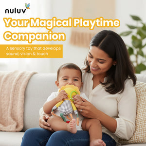 Nuluv Lino Rattle Buddy Soft Hanging Toy | The Mom Store - Soft Toy
