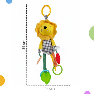 Nuluv Lino Rattle Buddy Soft Hanging Toy | The Mom Store - Soft Toy