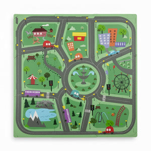 Nuluv Mini Drive Soft Foam Play Mat | The Mom Store India - Baby Playmat