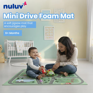 Nuluv Mini Drive Soft Foam Play Mat | The Mom Store India - Baby Playmat