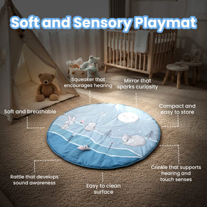 Nuluv Moonlight Playmat Playgym – Safe Sensory Play - Play Gym