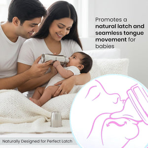 Nuluv Narrow Neck Feeding Nipple | The Mom Store India - S Feeding