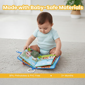 Nuluv Peek - a - book Soft Book Toy | The Mom Store India - Activity Book