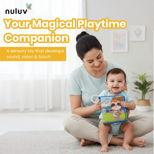 Nuluv Peek - a - book Soft Book Toy | The Mom Store India - Activity Book