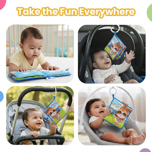 Nuluv Peek - a - book Soft Book Toy | The Mom Store India - Activity Book