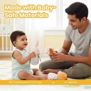 Nuluv Sensory Cuddlies Soft Toys - NU - I - 0036