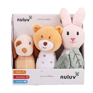 Nuluv Sensory Cuddlies Soft Toys - NU - I - 0036
