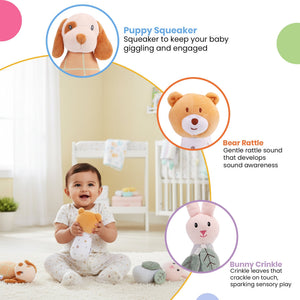 Nuluv Sensory Cuddlies Soft Toys - NU - I - 0036