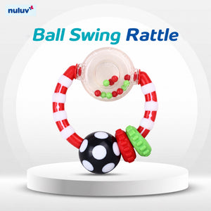 Nuluv Silicone Ball Swing Shape water filled Food-Grade Rattle for baby - Pacifiers, Teethers & Rattles
