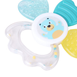 Nuluv Silicone Bloom Shape water filled Food-Grade Teether for baby - Pacifiers, Teethers & Rattles