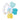 Nuluv Silicone Bloom Shape water filled Food-Grade Teether for baby - Pacifiers, Teethers & Rattles