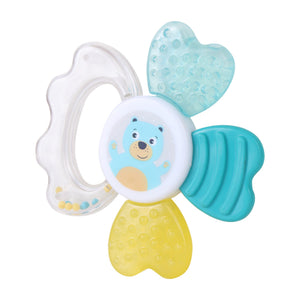 Nuluv Silicone Bloom Shape water filled Food-Grade Teether for baby - Pacifiers, Teethers & Rattles