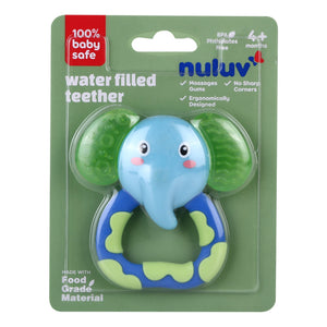 Nuluv Silicone Eleptant Shape water filled Food-Grade Teether for baby - Pacifiers, Teethers & Rattles