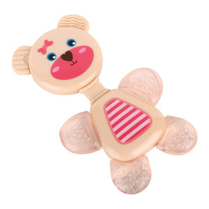 Nuluv Silicone Flexi Bear Shape water filled Food-Grade Teether for baby - Pacifiers, Teethers & Rattles