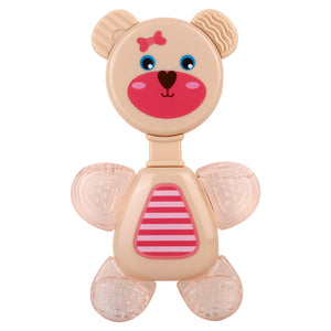Nuluv Silicone Flexi Bear Shape water filled Food-Grade Teether for baby - Pacifiers, Teethers & Rattles