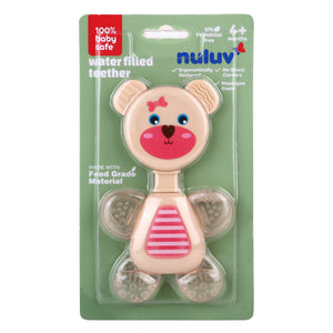 Nuluv Silicone Flexi Bear Shape water filled Food-Grade Teether for baby - Pacifiers, Teethers & Rattles