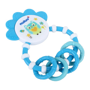 Nuluv Silicone Overmould Shape water filled Food-Grade Rattle for baby - Pacifiers, Teethers & Rattles
