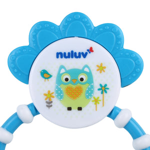 Nuluv Silicone Overmould Shape water filled Food-Grade Rattle for baby - Pacifiers, Teethers & Rattles
